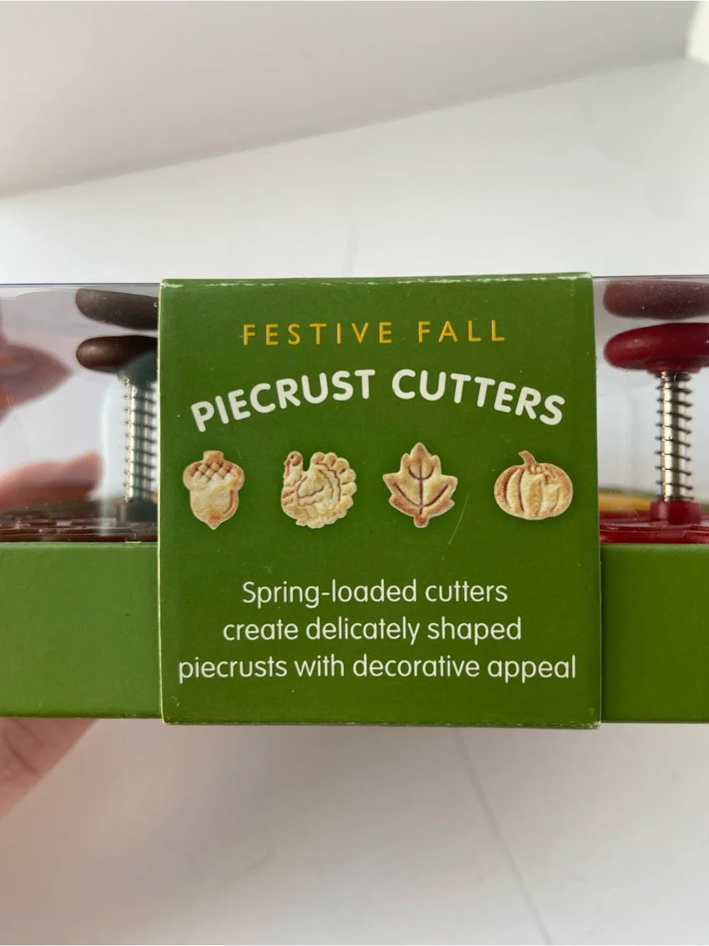 Williams & Sonoma Festive Fall Pie Crust Cutters and Extra Cookie Cutters